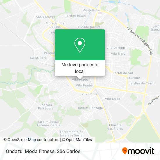 Ondazul Moda Fitness mapa