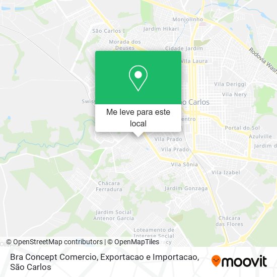 Bra Concept Comercio, Exportacao e Importacao mapa