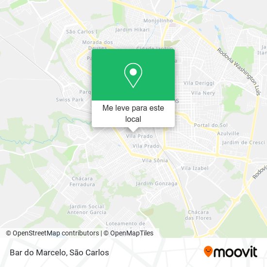 Bar do Marcelo mapa