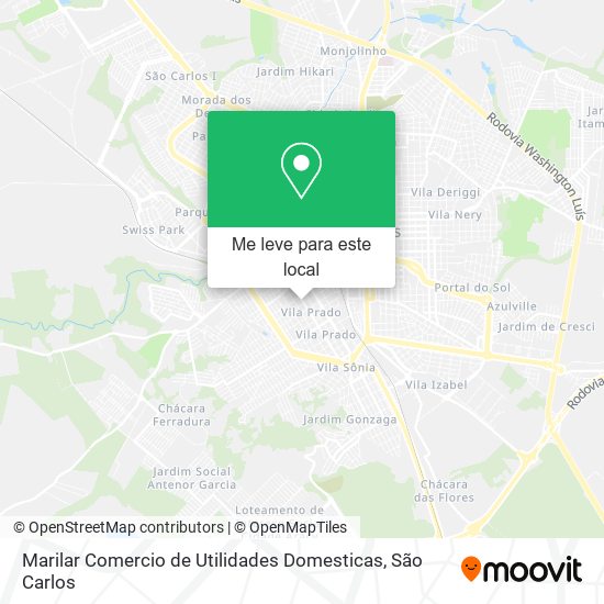 Marilar Comercio de Utilidades Domesticas mapa