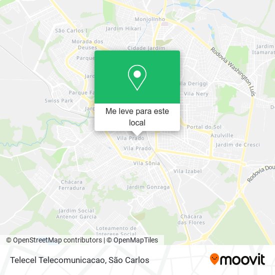 Telecel Telecomunicacao mapa