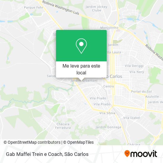 Gab Maffei Trein e Coach mapa