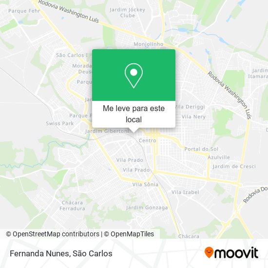 Fernanda Nunes mapa