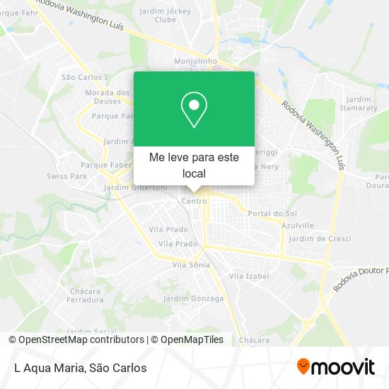 L Aqua Maria mapa