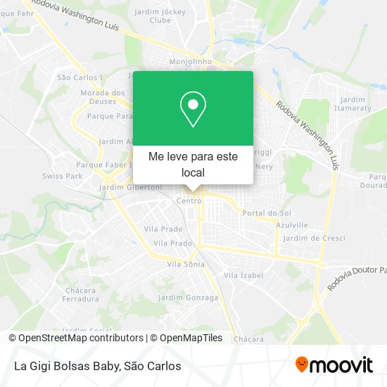 La Gigi Bolsas Baby mapa