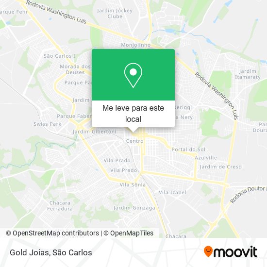 Gold Joias mapa