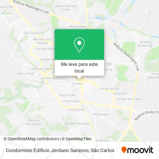 Condominio Edificio Jordano Sanzovo mapa