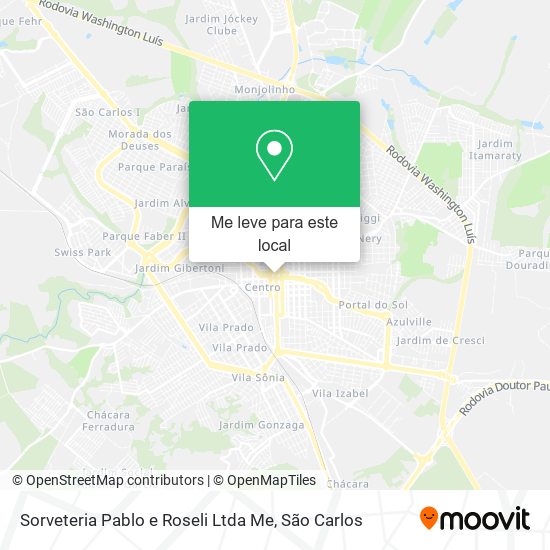 Sorveteria Pablo e Roseli Ltda Me mapa