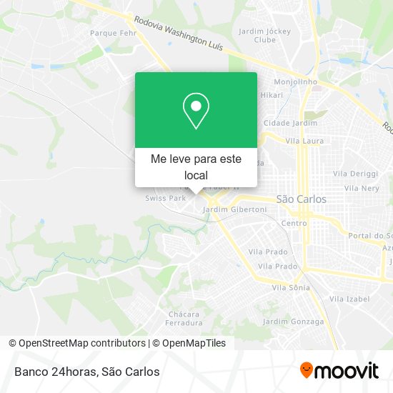 Banco 24horas mapa