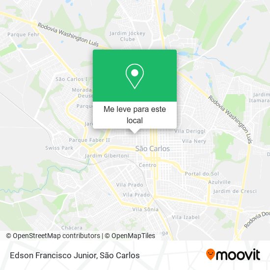 Edson Francisco Junior mapa
