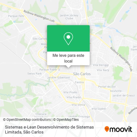 Sistemas e-Lean Desenvolvimento de Sistemas Limitada mapa