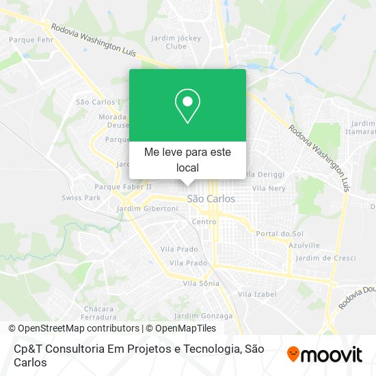 Cp&T Consultoria Em Projetos e Tecnologia mapa