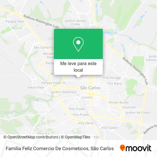 Familia Feliz Comercio De Cosmeticos mapa