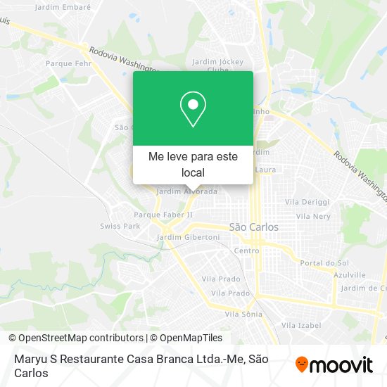 Maryu S Restaurante Casa Branca Ltda.-Me mapa