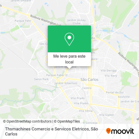 Thsmachines Comercio e Servicos Eletricos mapa