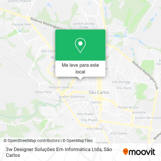 3w Designer Soluções Em Informática Ltda mapa