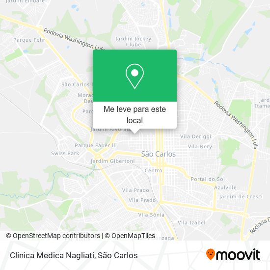 Clinica Medica Nagliati mapa