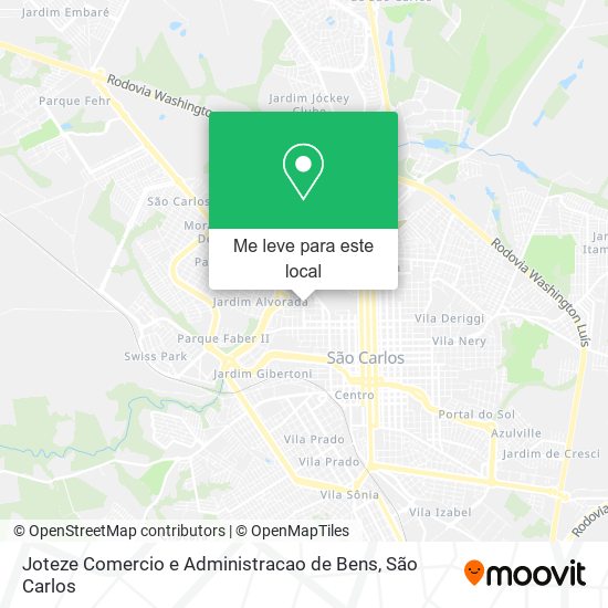 Joteze Comercio e Administracao de Bens mapa