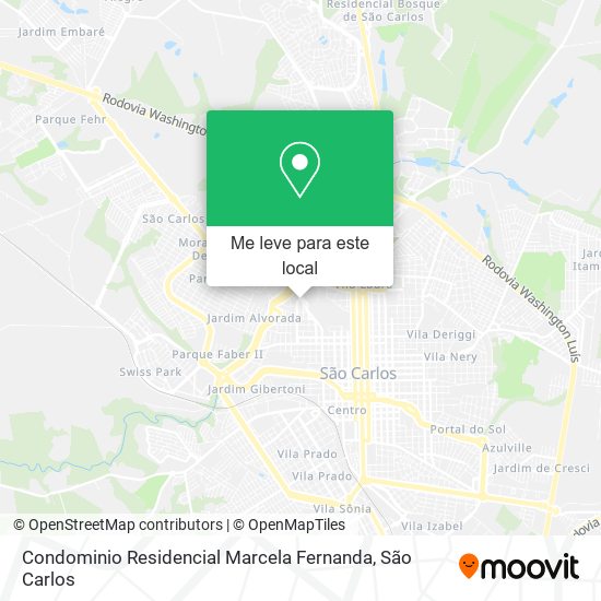 Condominio Residencial Marcela Fernanda mapa