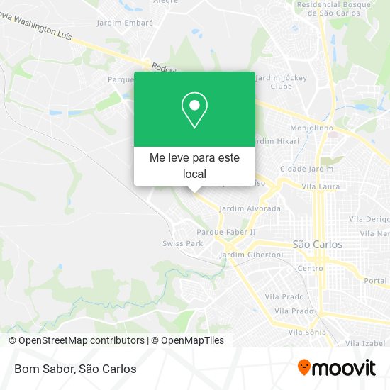 Bom Sabor mapa