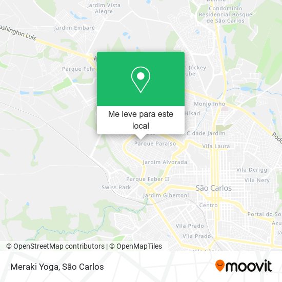 Meraki Yoga mapa