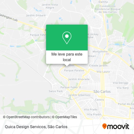 Quica Design Servicos mapa