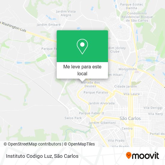 Instituto Codigo Luz mapa