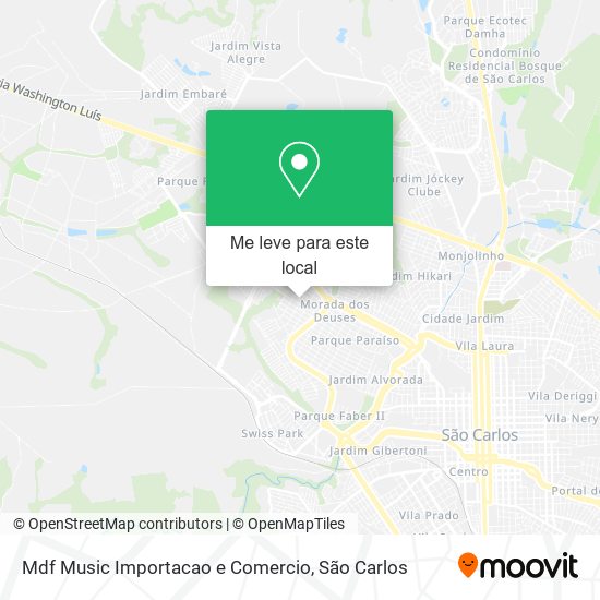 Mdf Music Importacao e Comercio mapa