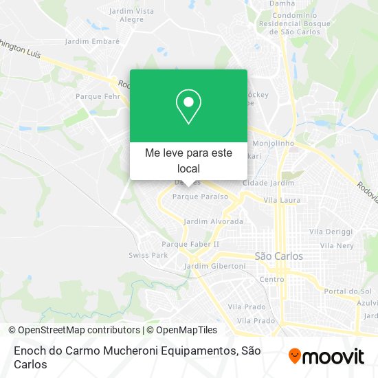 Enoch do Carmo Mucheroni Equipamentos mapa