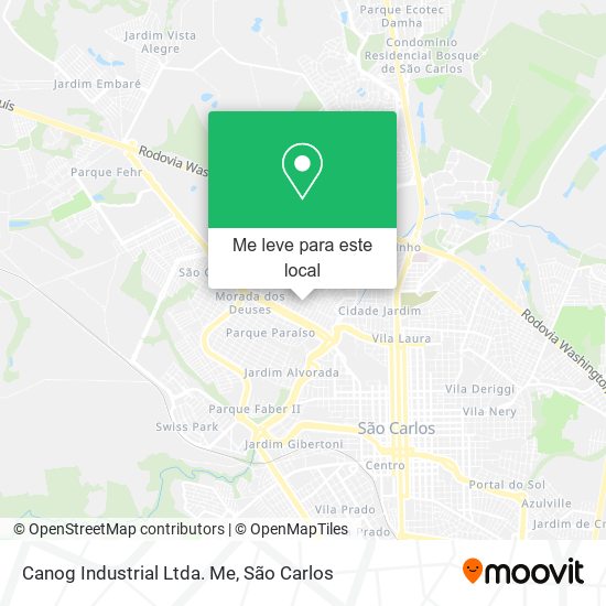 Canog Industrial Ltda. Me mapa