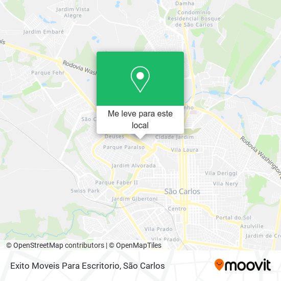 Exito Moveis Para Escritorio mapa