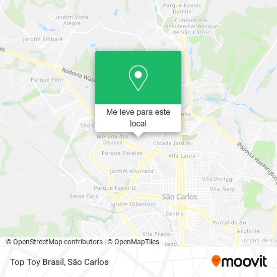 Top Toy Brasil mapa