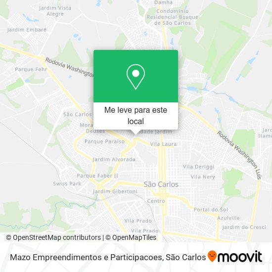 Mazo Empreendimentos e Participacoes mapa