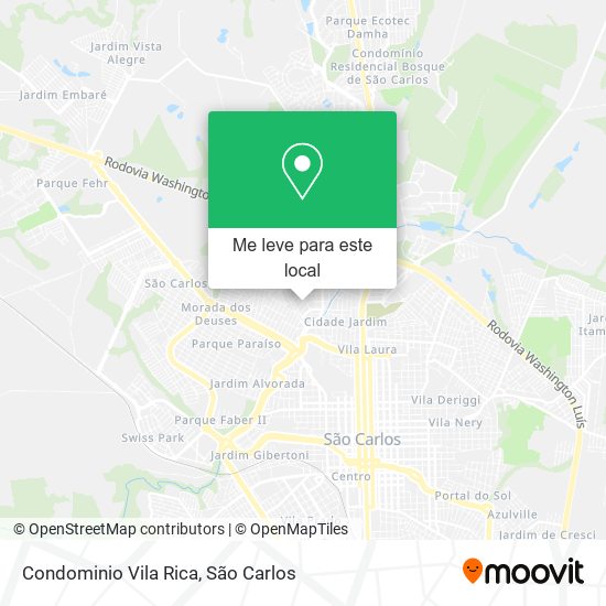 Condominio Vila Rica mapa