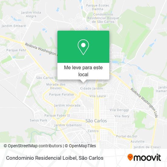 Condominio Residencial Loibel mapa