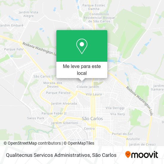 Qualitecnus Servicos Administrativos mapa