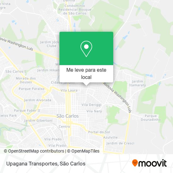 Upagana Transportes mapa