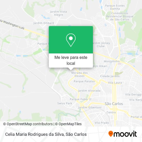 Celia Maria Rodrigues da Silva mapa