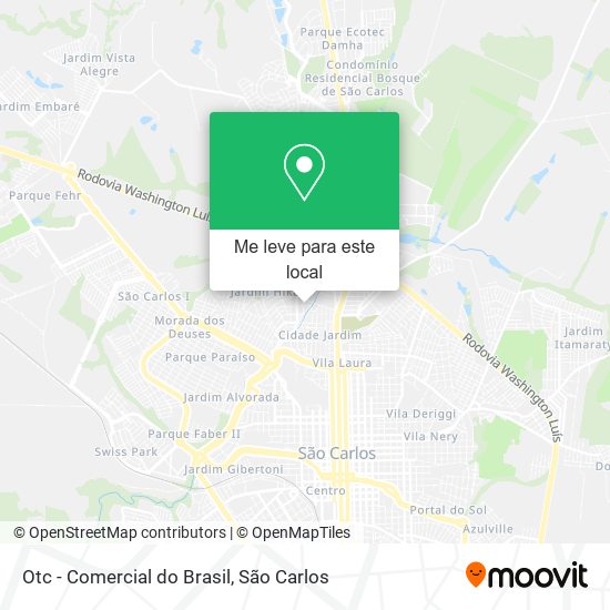 Otc - Comercial do Brasil mapa