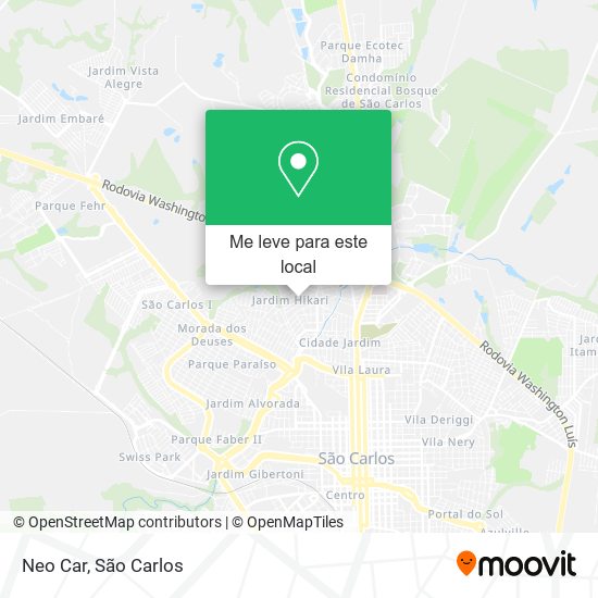 Neo Car mapa