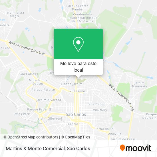 Martins & Monte Comercial mapa