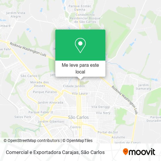 Comercial e Exportadora Carajas mapa