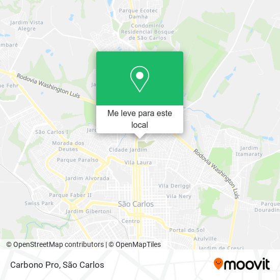 Carbono Pro mapa