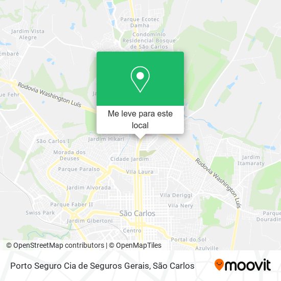 Porto Seguro Cia de Seguros Gerais mapa