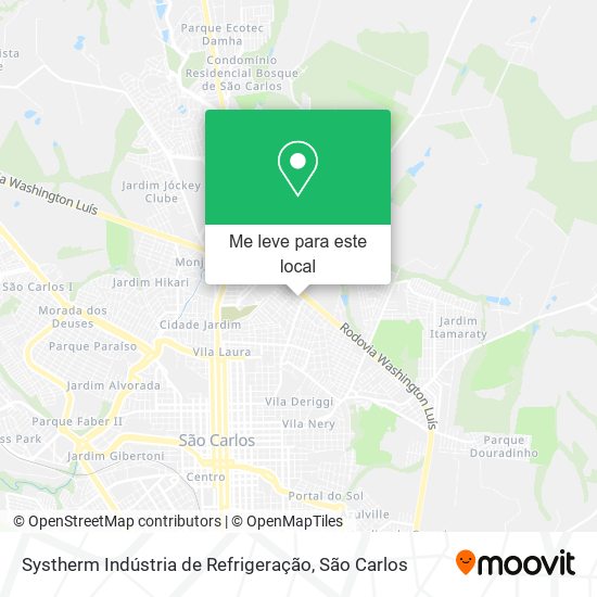 Systherm Indústria de Refrigeração mapa