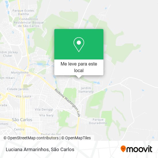 Luciana Armarinhos mapa