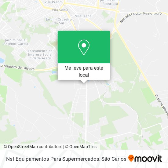 Nsf Equipamentos Para Supermercados mapa