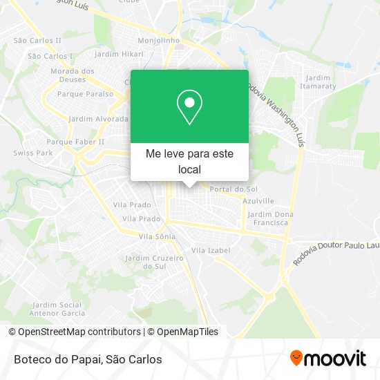 Boteco do Papai mapa