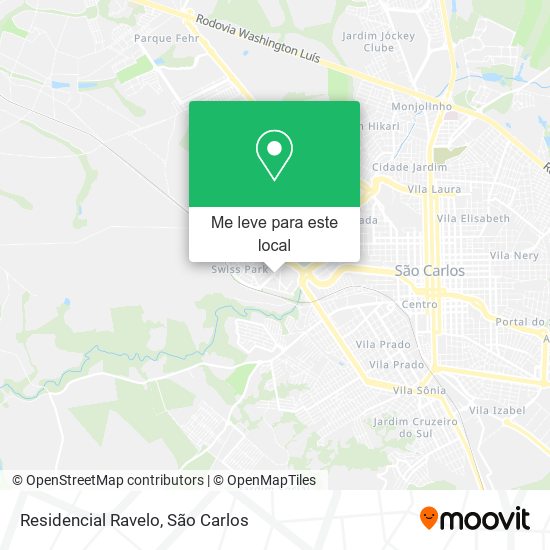 Residencial Ravelo mapa