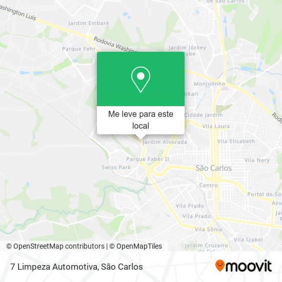 7 Limpeza Automotiva mapa